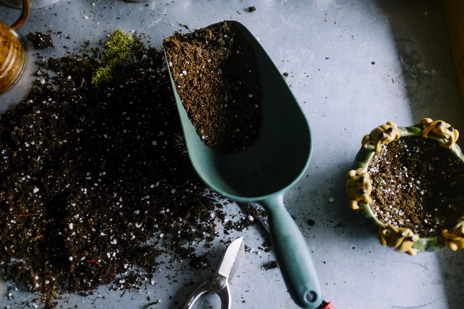 Gardening with Fiskars Trowel